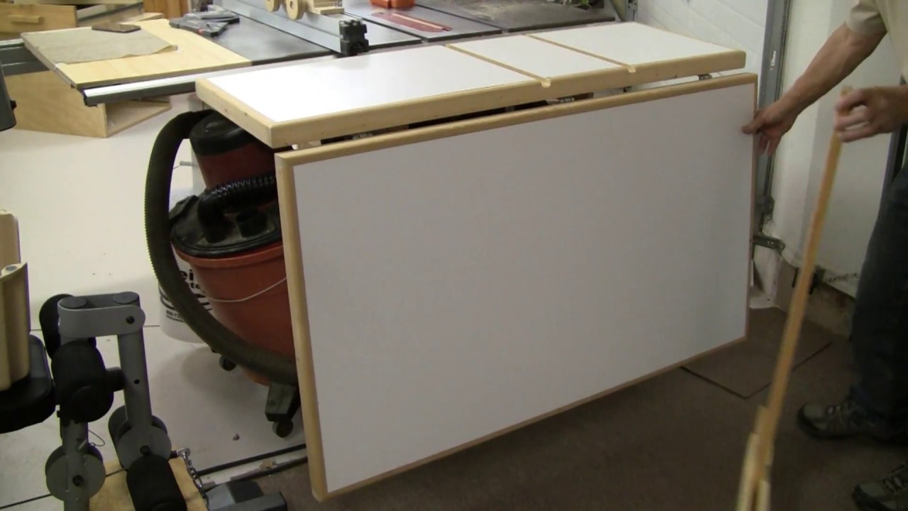 Table Saw Stand and Outfeed Table