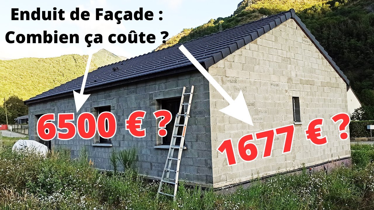 Construction de Maison : Enduit de Fa&ccedil;ade Monocouche Combien &ccedil;a co&ucirc;te ?