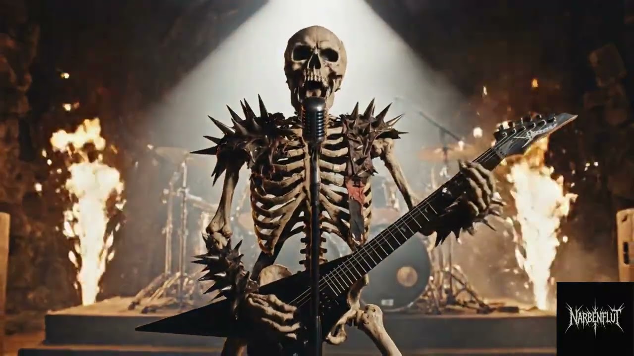 Narbenflut - Zahnrad (Official Music Video) | German #metal #2026  #germany