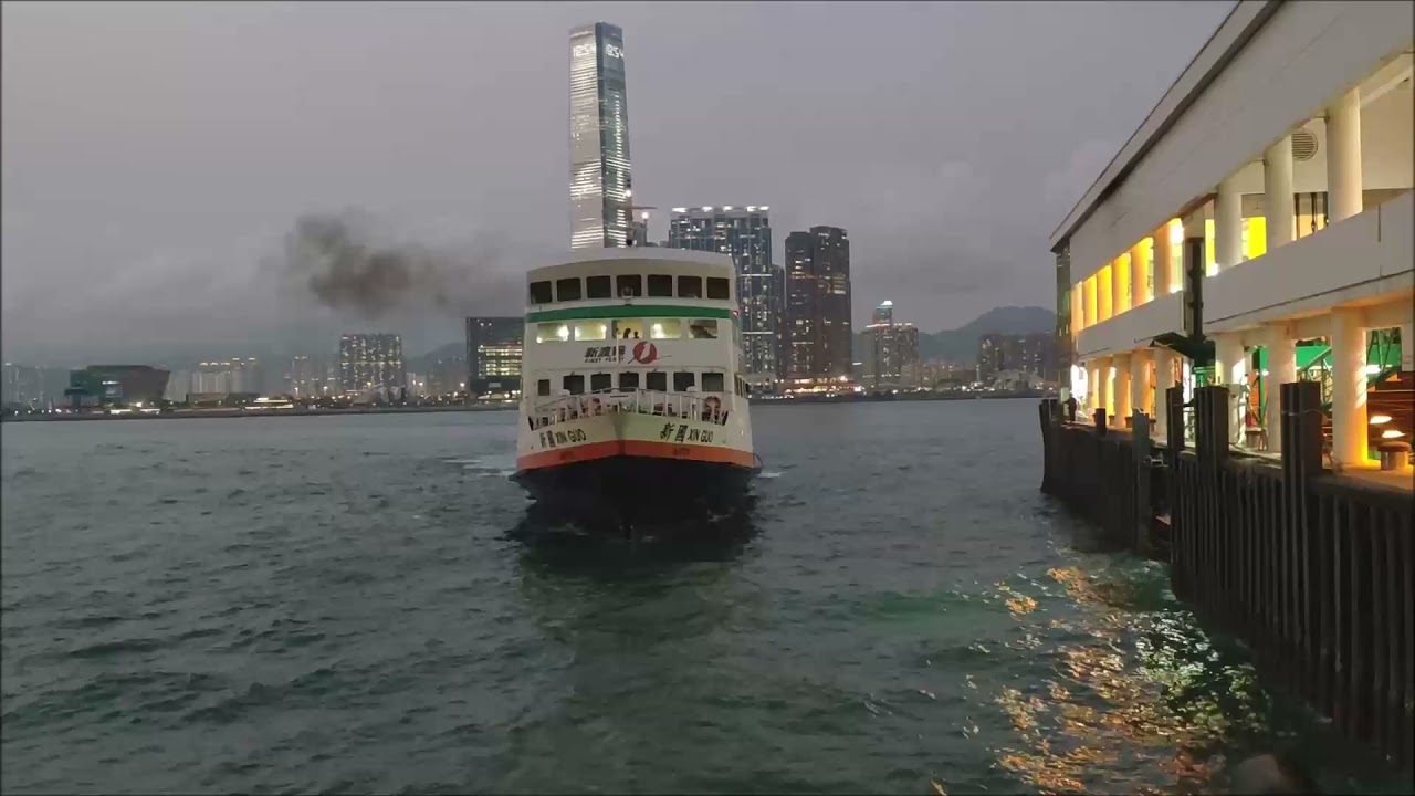 (新渡輪 SUN FERRY) [新國 XIN GUO] 靠泊中環5號碼頭西翼 (2021-4-2 1805長中加班)