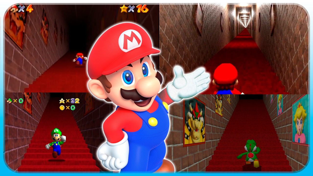 El MISTERIO de TODAS las ESCALERAS INFINITAS de SUPER MARIO 64 ¡EXPLICADAS! (Secretos) | N Deluxe