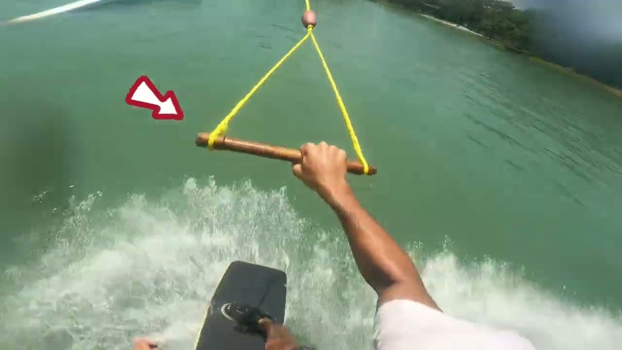 Wakeskate - shove it 180 back #cabanawakeskate