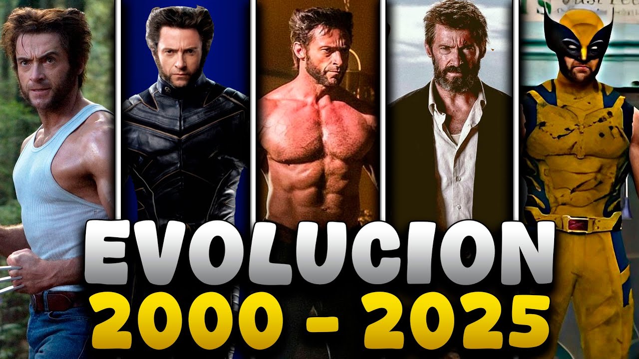 La EVOLUCIÓN de WOLVERINE: 24 Años de Historia en el Cine