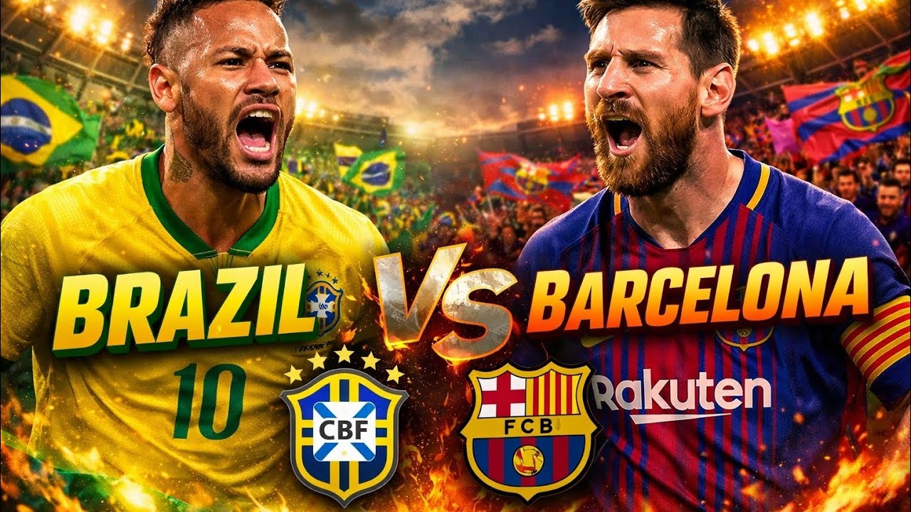 Brazil vs Barcelona epic goals | efootball mobile pro gameplay | #efootball #football #futbol#soccer