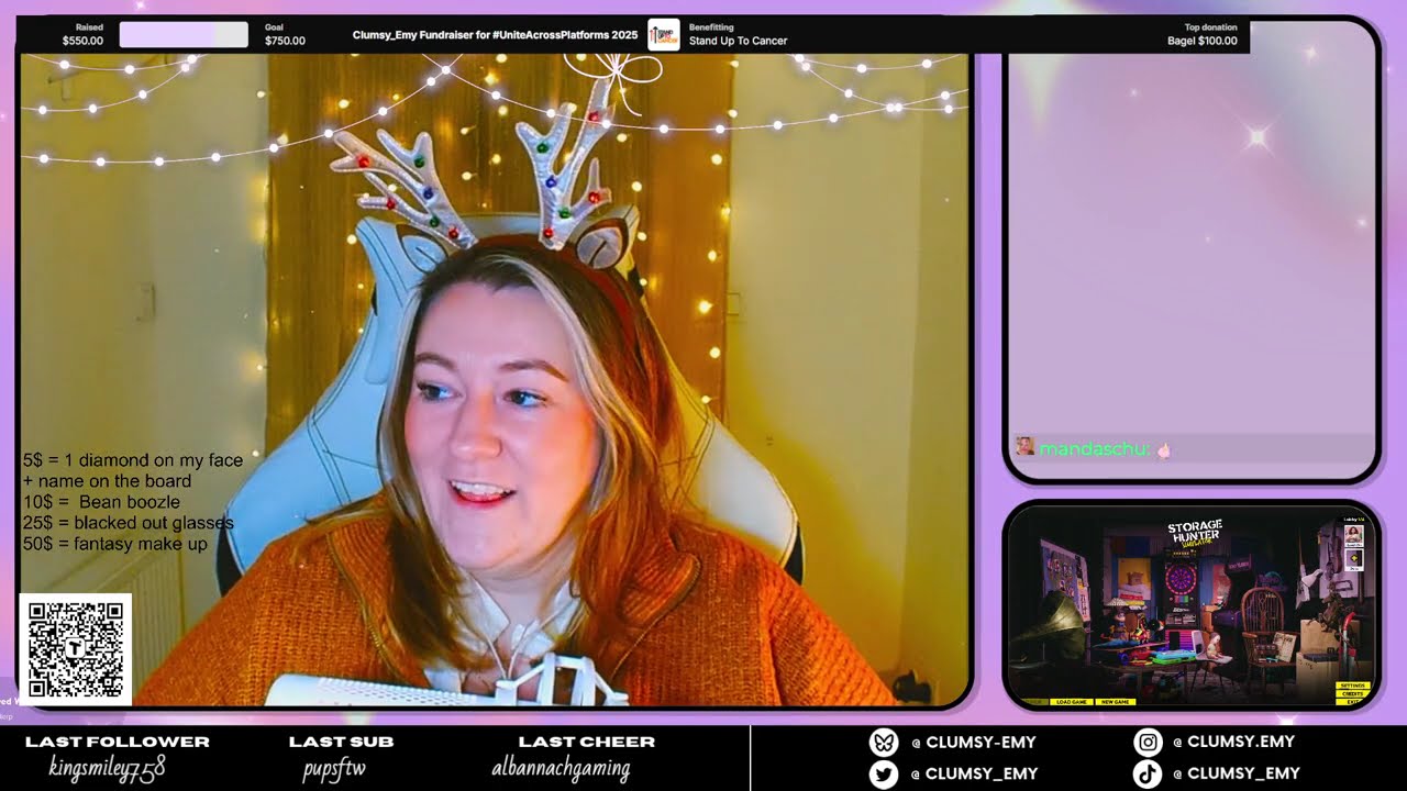 Stream VOD - First time playing Storage Hunter simulator and Clean Up Earth