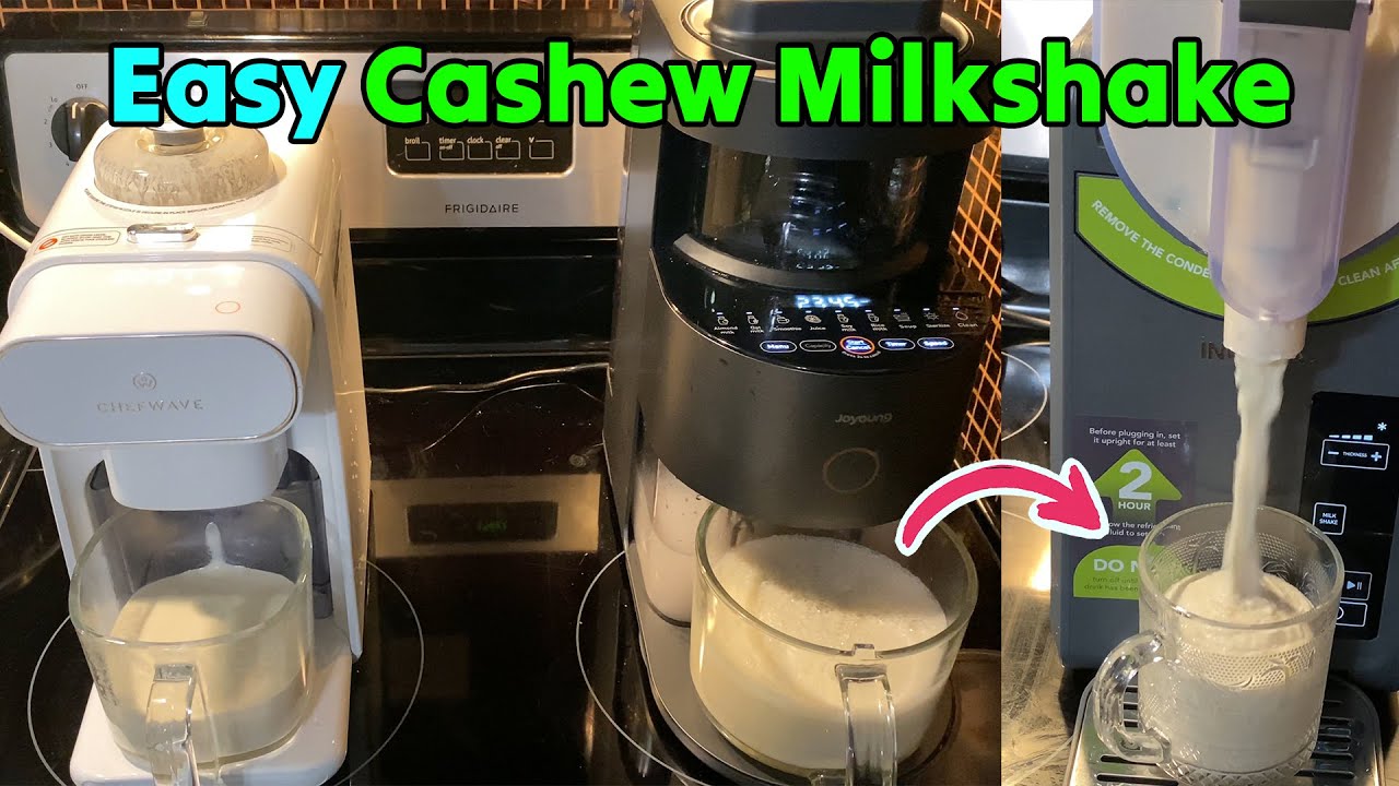 Chefwave Milkmade vs. Joyoung Nut Milk Machine + Inoviva Slushy Milkshake Maker 🟡 Gadgetify