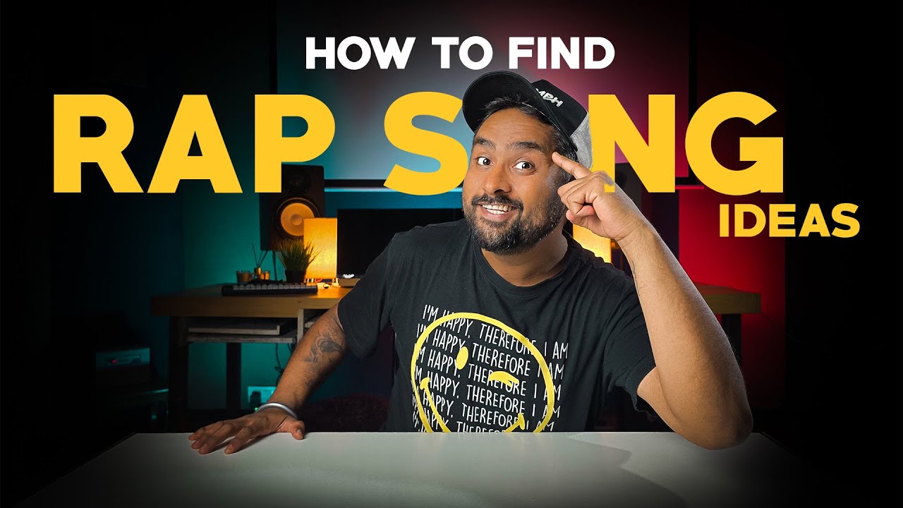 How to find RAP SONG IDEAS | 5 Quick Ways