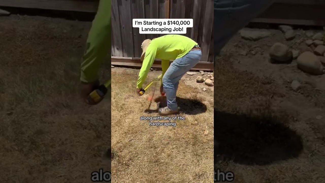 I&rsquo;m Starting a $140,000 Landscaping Job!!