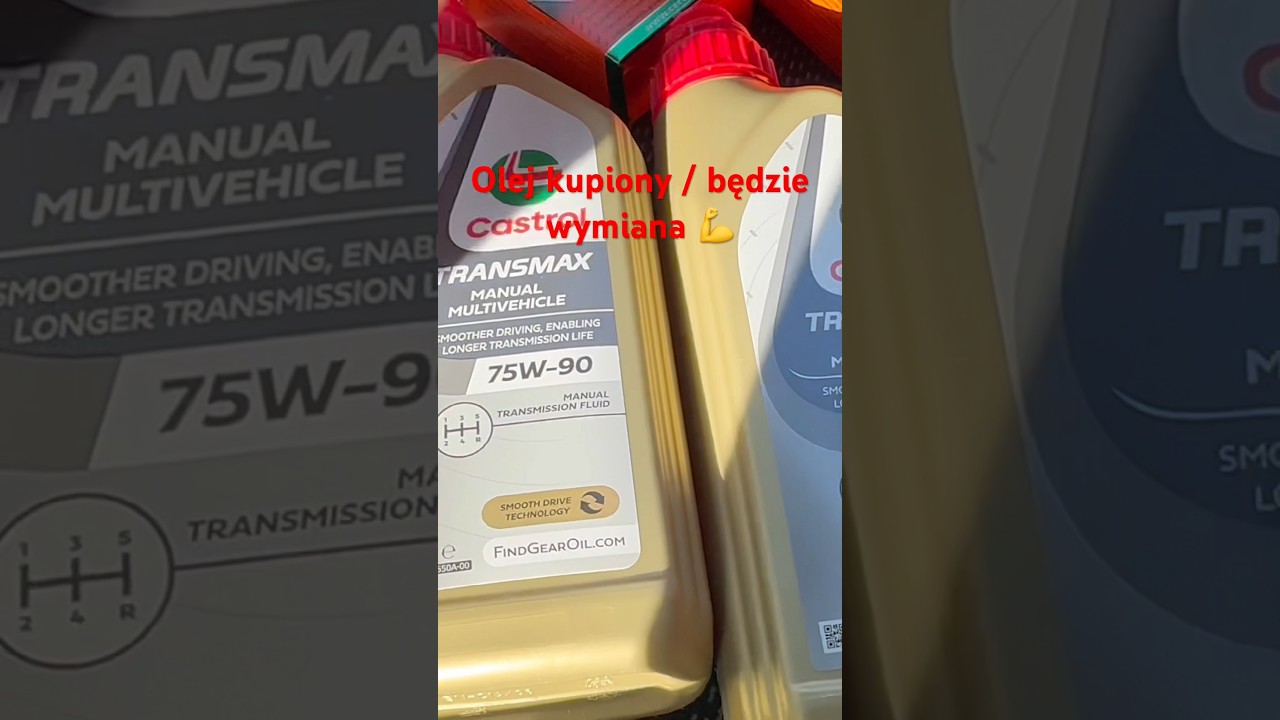 Wymieniam olej w skrzyni bieg&oacute;w toyoty Auris