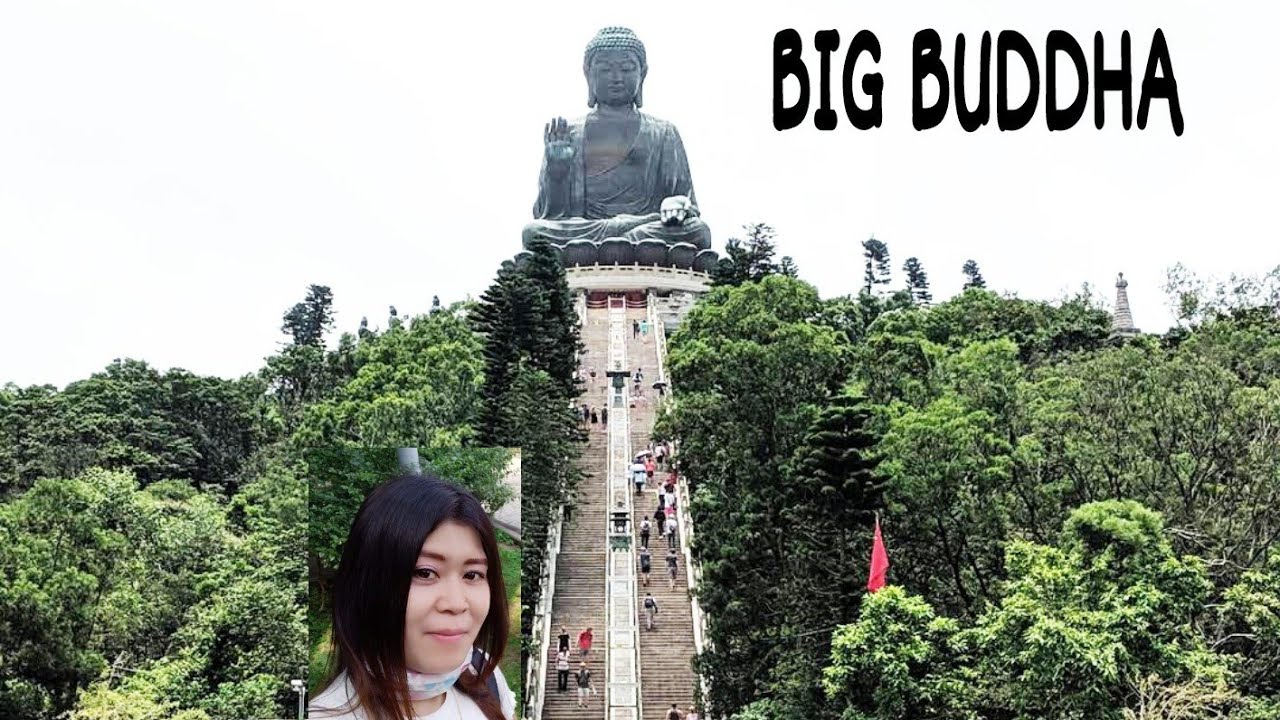 Tian Tan buddha (Big Buddha) Let's explore Ngong  ping road Lantau island. #explore #visit #buddha