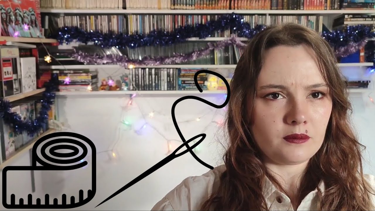 ASMR - You're my sewing project ! (Sewing, measuring and cutting sounds, minimal talking)