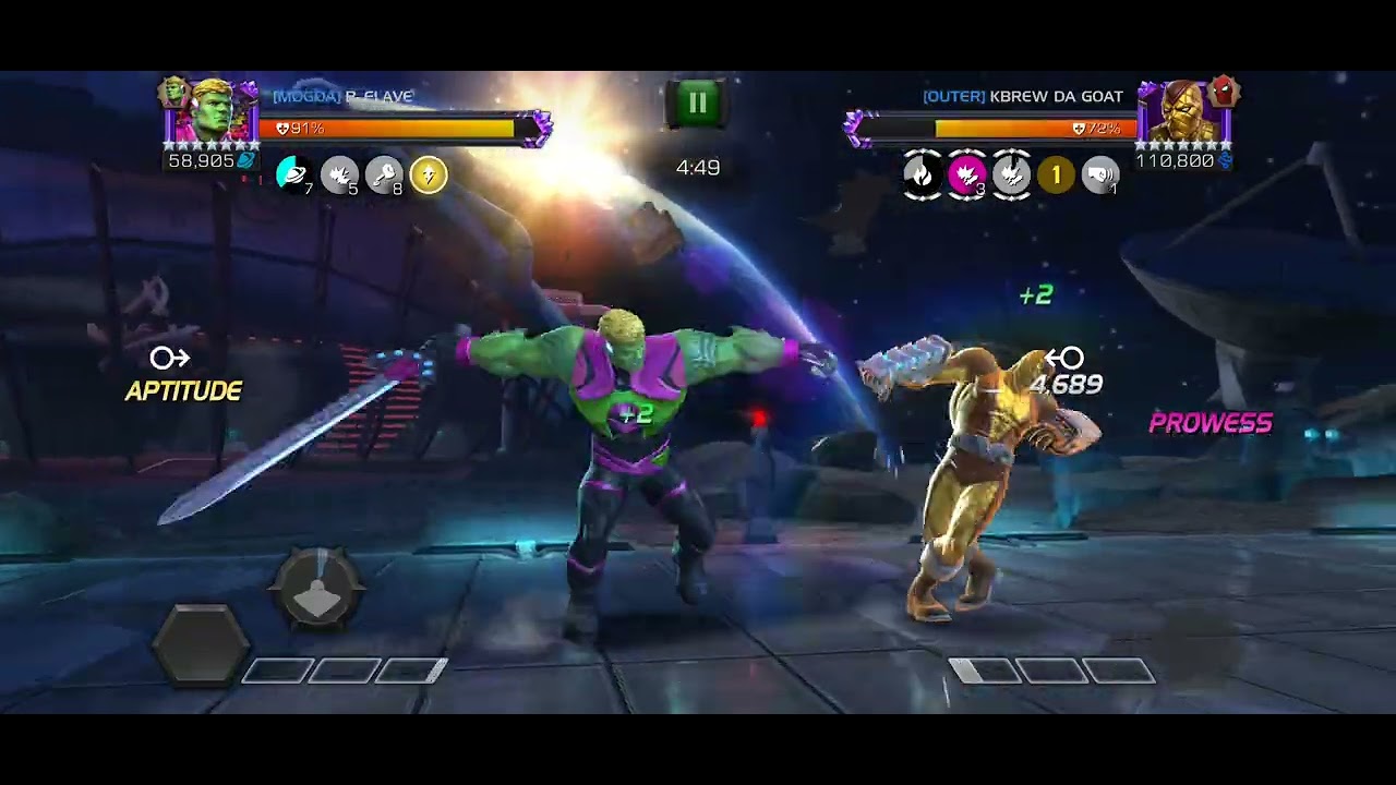 Hulkling Vs Shocker, 2nd attempt 