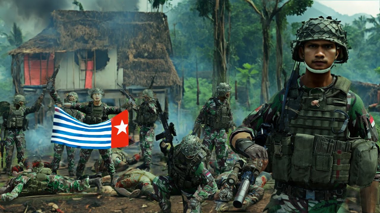 TERBARU: TNI Gerebek Markas KKB — Pemimpin Tewas! |ARMA III CINEMATIC GAMEPLAY