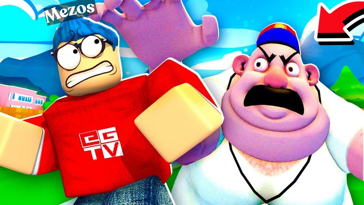 Roblox Lekin Semiz Jismoniy tarbiya Ustozimizdan Qochdim 🤯