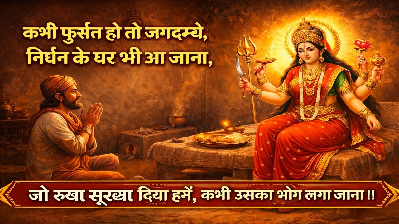 जगदम्बे भवानी मैया 🙏 | तेरा त्रिभुवन में छाया राज है | Devi Bhajan