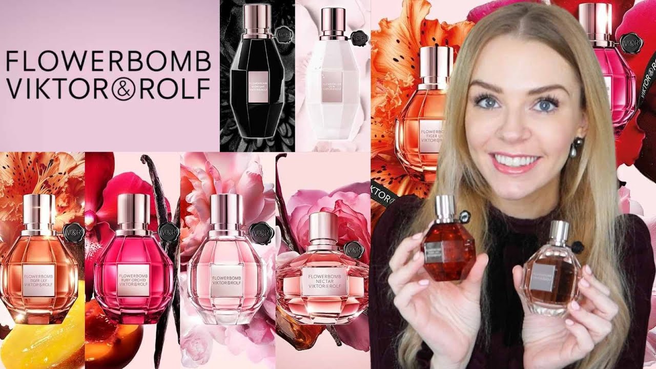 NEW VIKTOR & ROLF FLOWERBOMB TIGER LILY vs RUBY ORCHID vs EDP vs NECTAR vs MIDNIGHT | Soki London