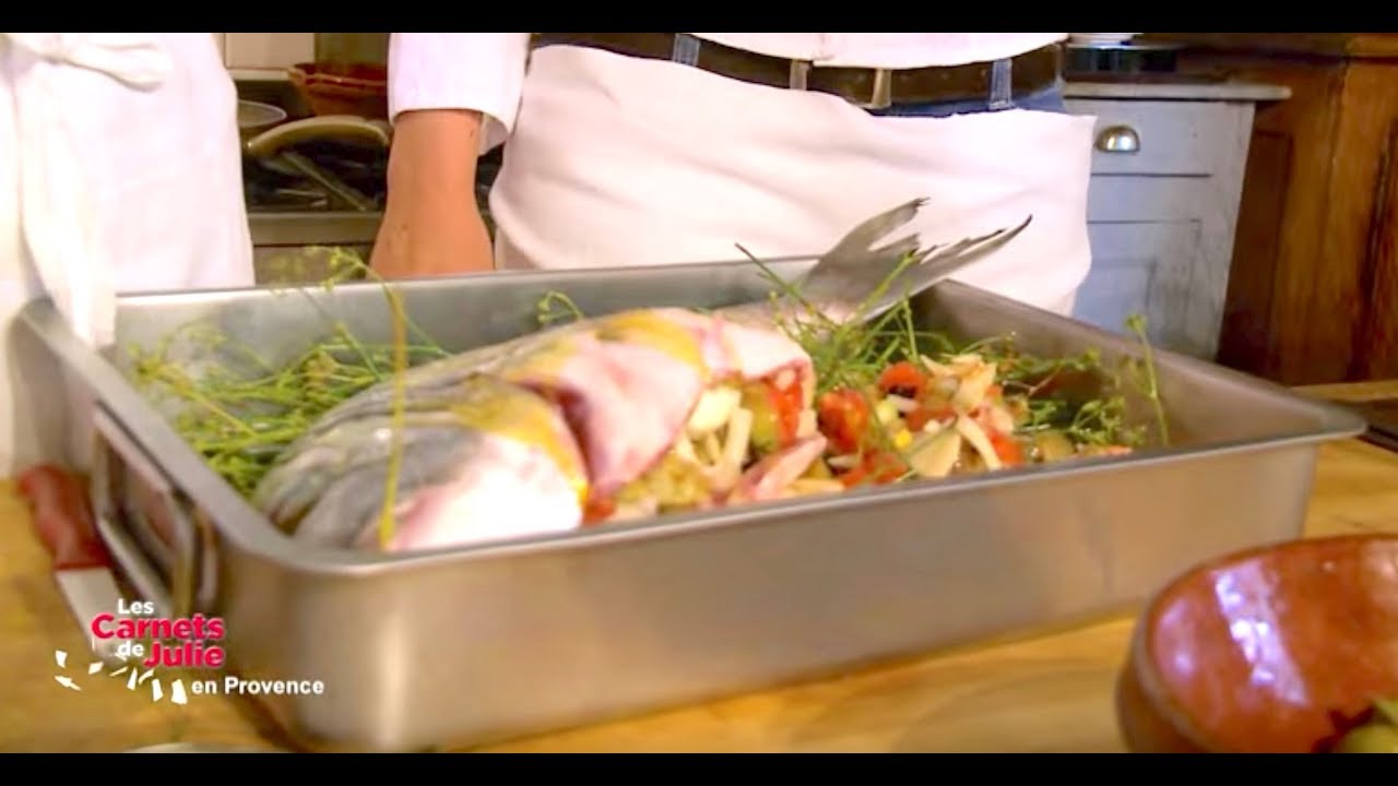 Recette : Daurade royale au fenouil et fricot aux olives d'Annie et Magali - Les Carnets de Julie