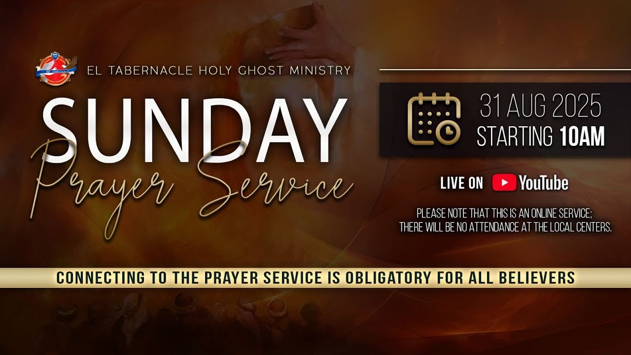 Special Sunday Morning Service | 31 August 2025