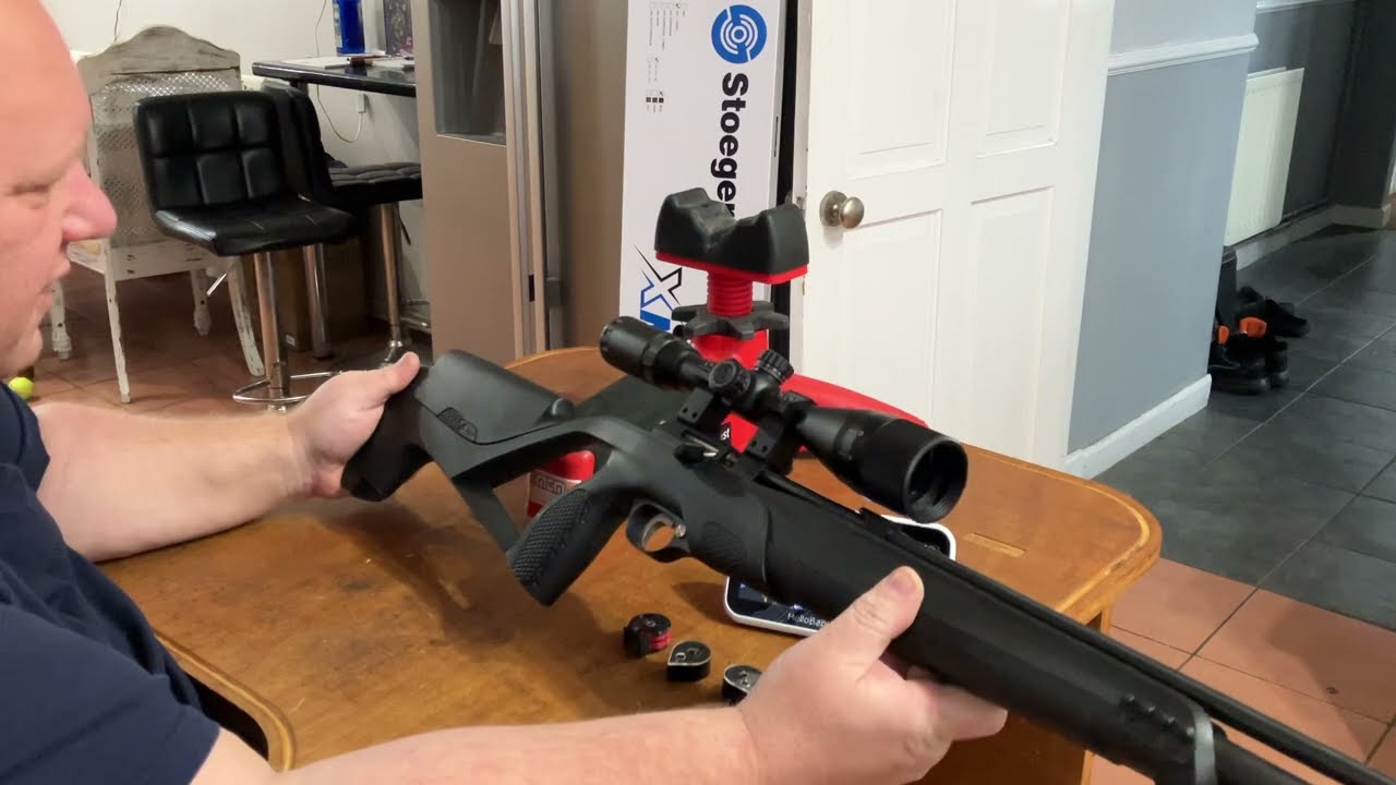 First shots with the Stoeger XM1 budget PCP