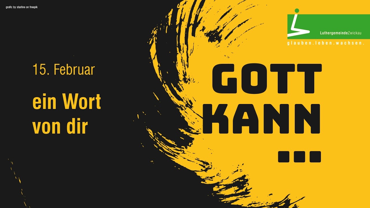 Gottesdienst 15.02.2026 Lutherkirche Zwickau