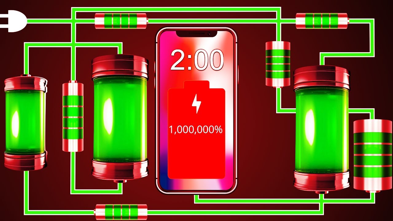 Overcharging Phone Battery !!1000000%!! PART 2 ⚡ [2 Minute Timer Bomb]