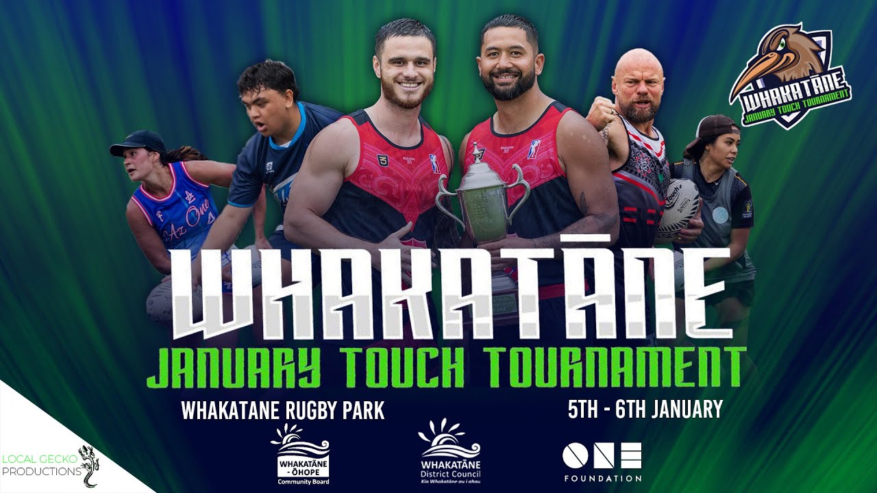 Whakatāne January Touch Tournament 2024 - Drop-Off Night | Live Stream