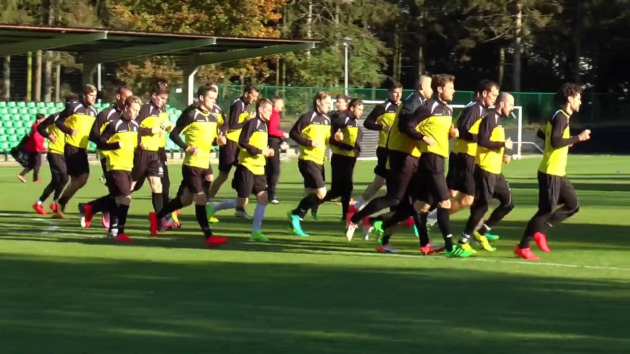 Eerste training onder Runar Kristinsson