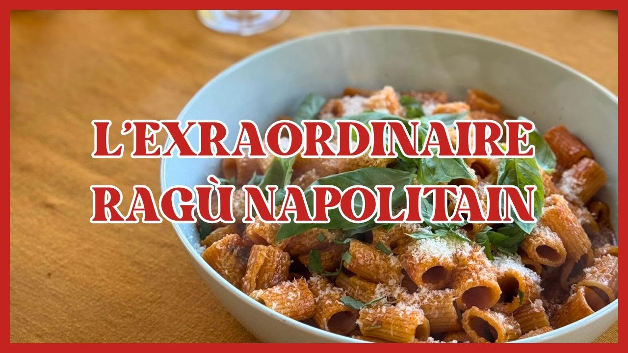 Ragù napolitain de la famille Renella