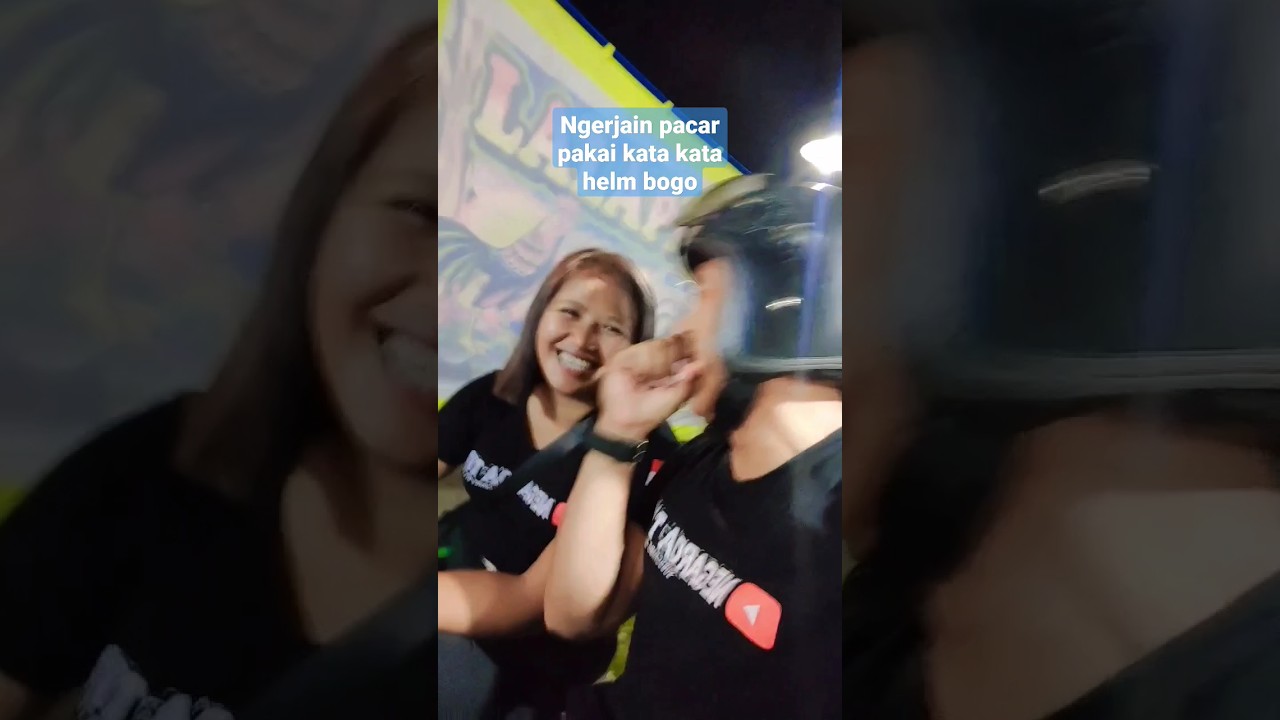Helmku memang bogo pacarku #ngakak #helmbogo #lucu #pacar #shorts