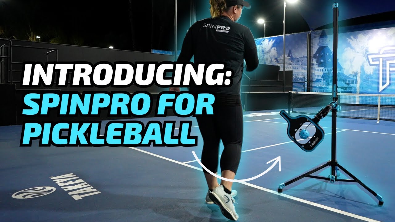 Introducing: SpinPro for Pickleball | The ultimate pickleball training tool