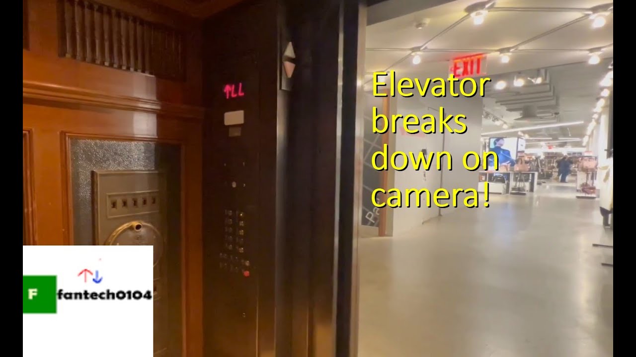 Dysfunctional Gurney Traction Elevators @ Macy's Herald Square - New York City