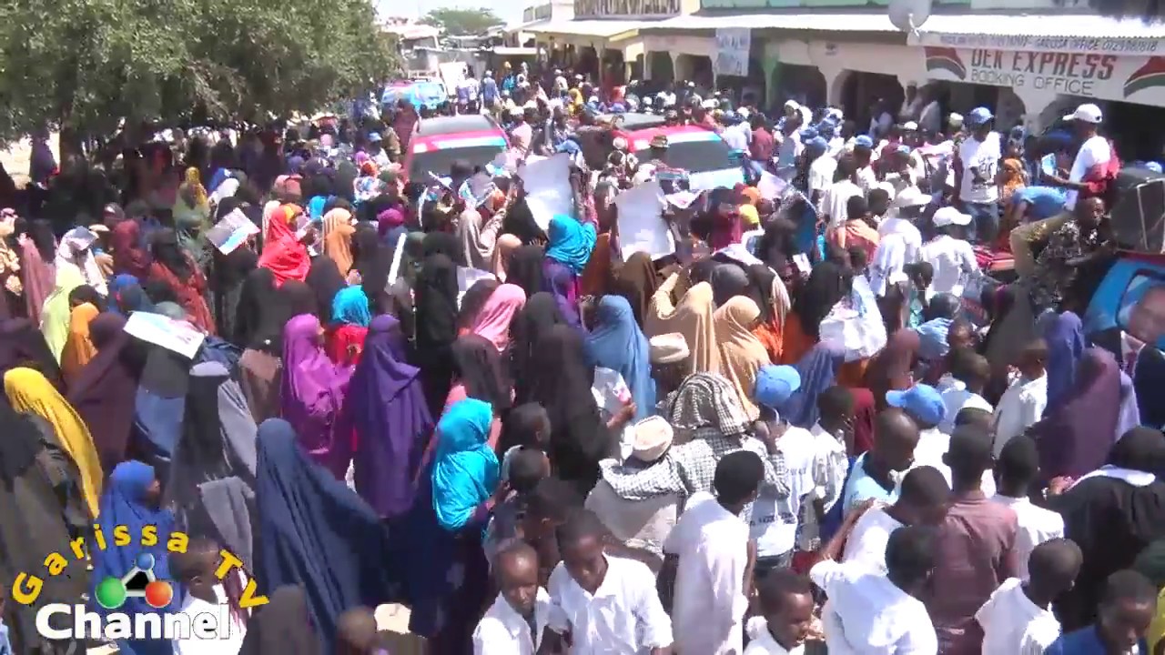 GOVERNOR NATHIF RALLY IN  MASALANI TOWN
