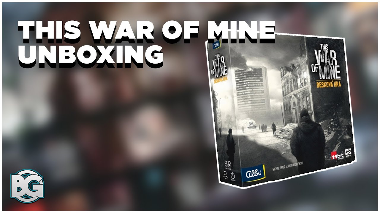 This War of Mine Desková hra - Unboxing