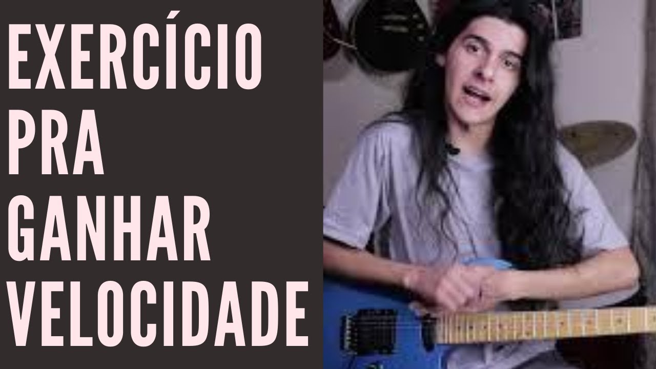 Exercícios Para Ganhar Velocidade na Guitarra | GUBA Oliveira