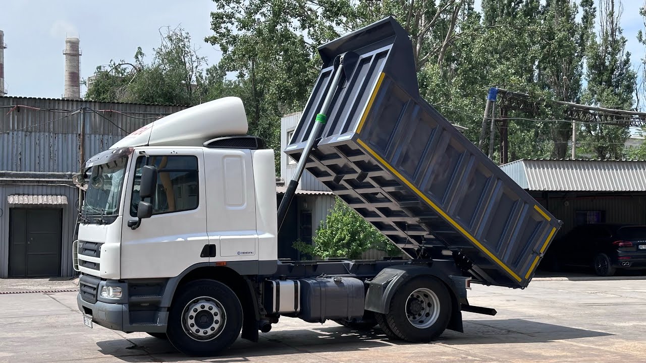 Щебневоз, не зерновоз. Переобладнання DAF cf 75 в самосвал. Виготовлення кузова.