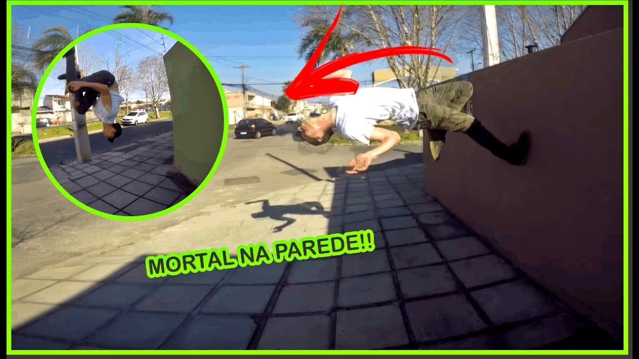 COMO VIRAR MORTAL NA PAREDE!! ( DICAS DE PARKOUR) - MATHEUS REIS