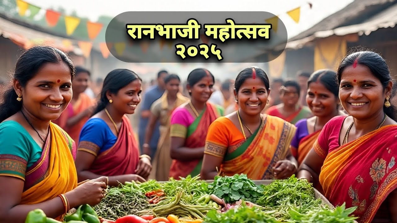 रानभाजी महोत्सव उत्साहात साजरा..!