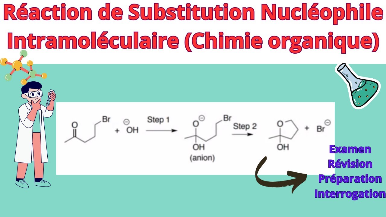 Chimie Organique (Exercice 2) : Subtitution Nucléophile Intramoléculaire (Mécanismes)