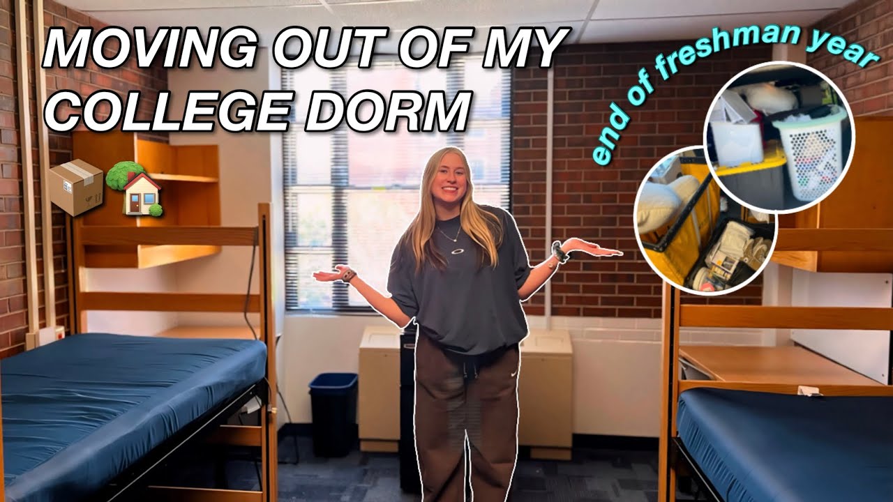 MOVE OUT OF COLLEGE WITH ME | freshman year