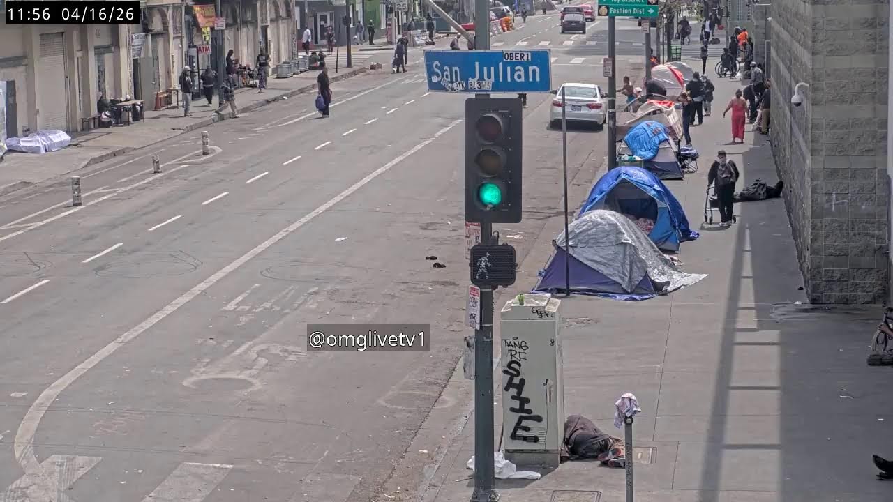 Skid Row Los Angeles CA. Cam 2
