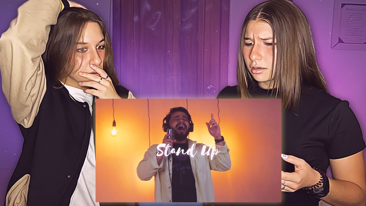 FIRST TIME LISTENING TO Gabriel Henrique - Stand up TWINS REACTION!! | Wong girls