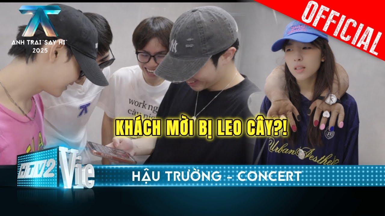 [BTS CONCERT] Lamoon bị leo cây,team Sớm Muộn Thì háo hức tập luyện cho Concert Anh Trai Say Hi 2025