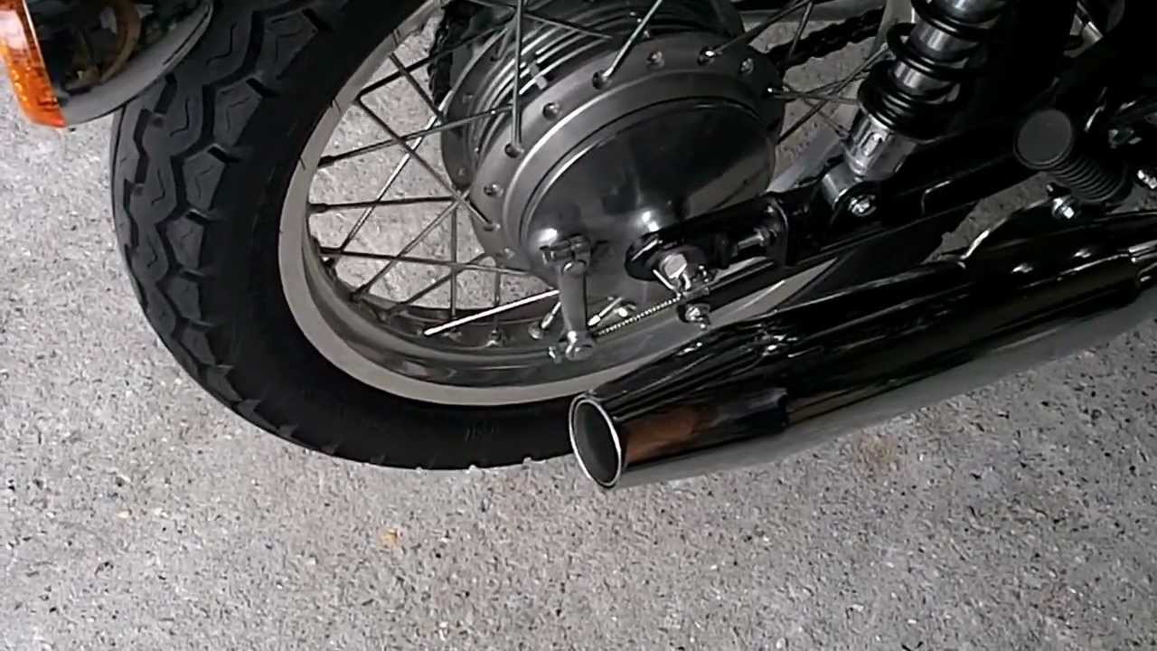Kawasaki W800 Remus exhaust