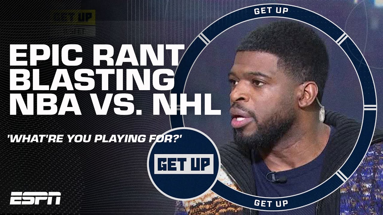 P.K. Subban BLASTS NBA's pride, effort after All-Star Game 😬 'YOU GOTTA GO ALL IN!' | Get Up