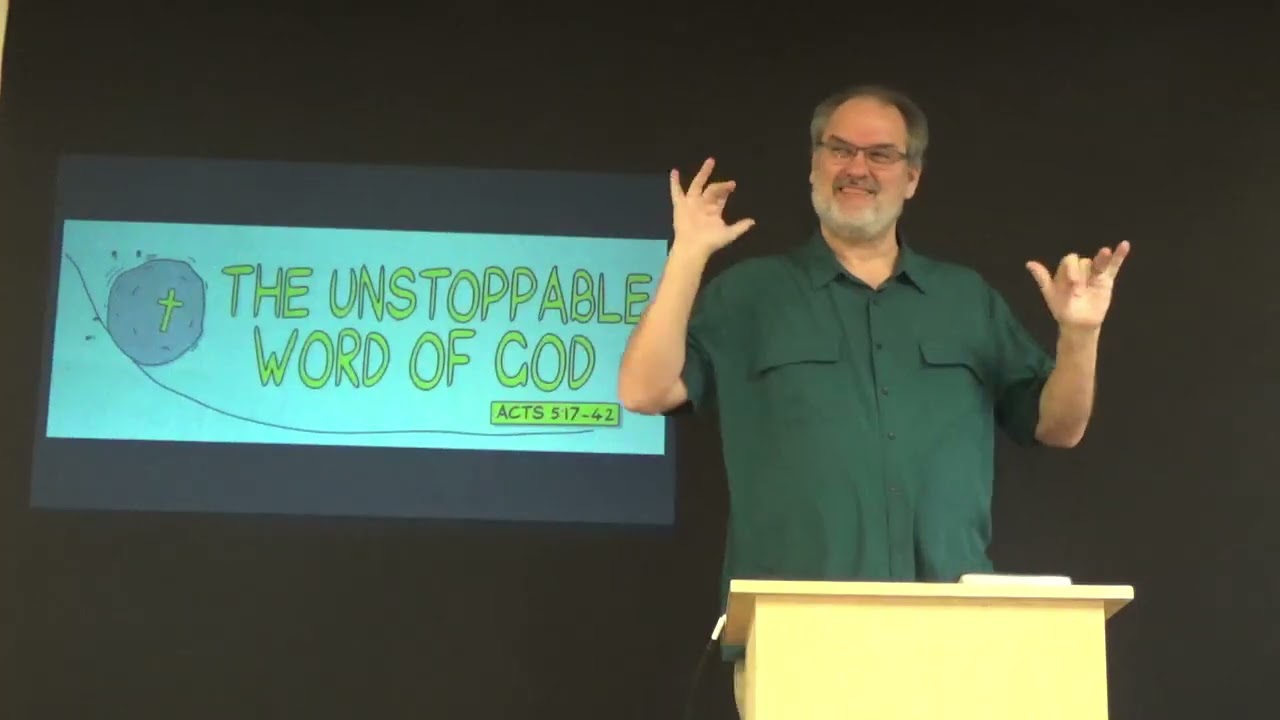 1-16-2026 GDPC Worship Service: the Unstoppable Word of God (Acts 5:12-5:42)