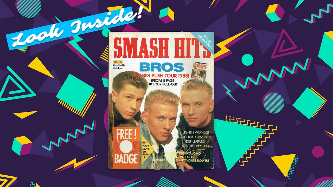 Look inside Smash Hits Magazine July 1988 | Bros