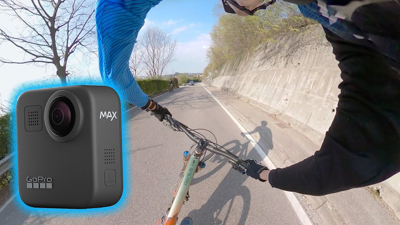 Mountain Biking with the GoPro Max 360 Camera - Perarolo Zanchi