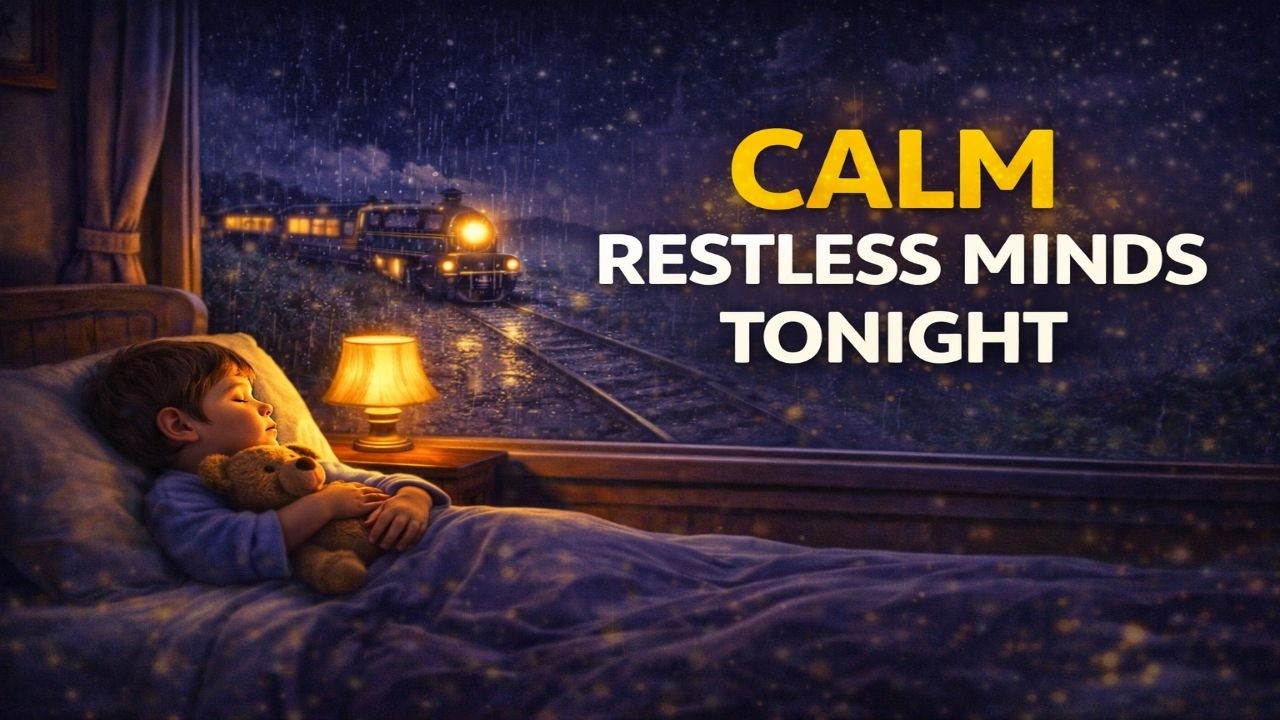 Rain Sounds Bedtime Story for Kids | Calm Sleep Story for Restless Nights