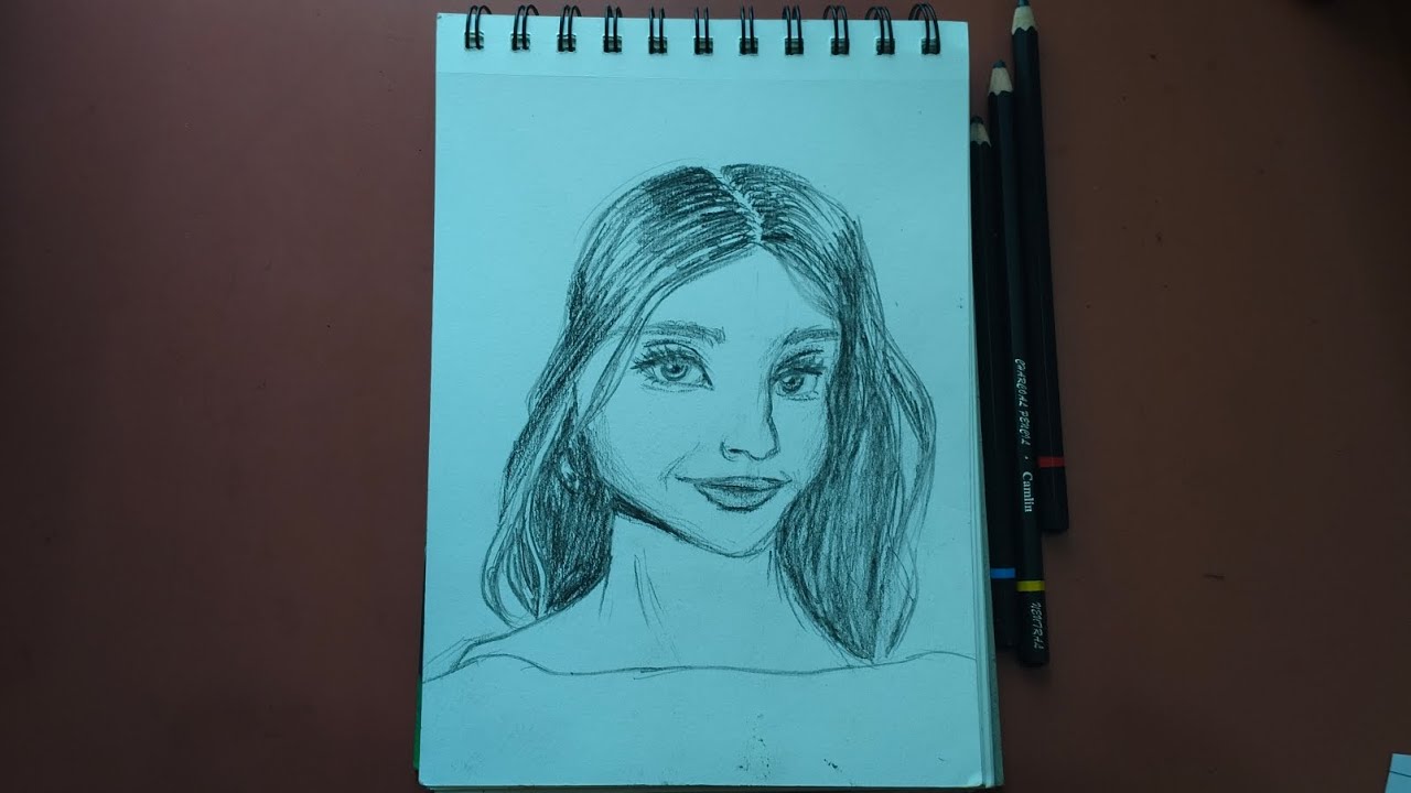 a self portrait timelapse.