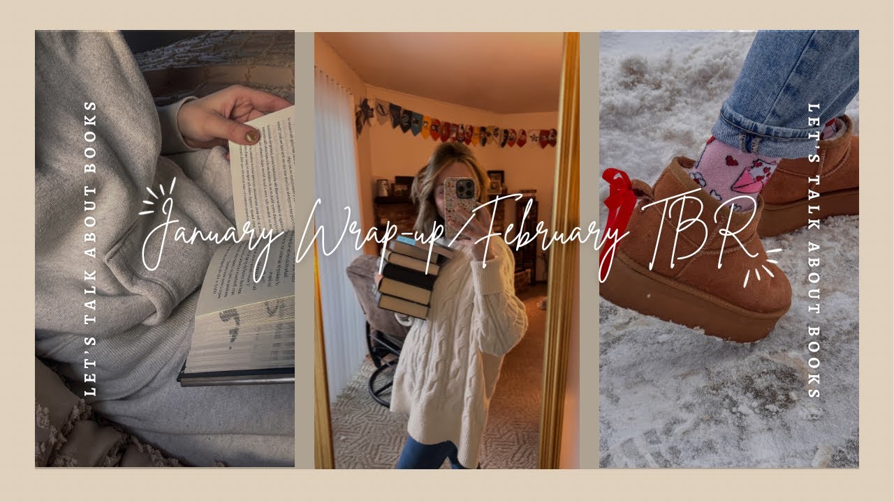 My January Wrap-up & February TBR! 📚
